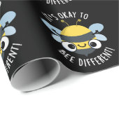 Papier Cadeau C'est bon d'être un autre jeu de mots amusant Bogu (Coin rond)