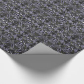 Papier Cadeau C'est damassé hantée par ~ de Halloween (Coin)