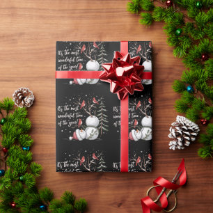 Papier Cadeau C'est la période la plus merveilleuse de l'année B