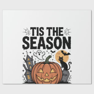 Papier Cadeau C'est la saison Halloween