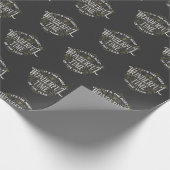 Papier Cadeau C'est le moment le plus merveilleux de l'année (Coin)