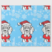 Papier Cadeau C'est le temps de Noël (Plat)