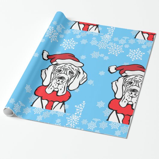 Papier Cadeau C'est le temps de Noël (Déroulé)