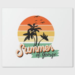 Papier Cadeau C'est l'été de George