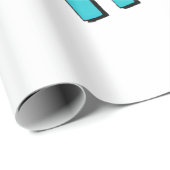 Papier Cadeau C'est l'heure de Bunco ! (Coin rond)