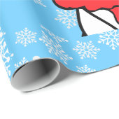 Papier Cadeau C'est l'heure de Noël (Coin rond)