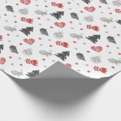 Papier Cadeau C'est l'heure de Noël (Coin)