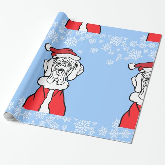 Papier Cadeau C'est très Noël (Déroulé)