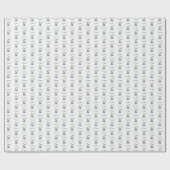 Papier Cadeau C'est un bébé envelopper cadeau, Baby shower envel (Plat)