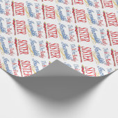 Papier Cadeau C'est un cadeau vraiment incroyable de soeur (Coin)