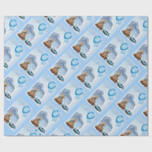 Papier Cadeau C'est un garçon ! (Plat)