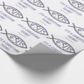 Papier Cadeau C'est une chose chrétienne (Coin)