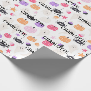 Papier Cadeau C'est une fête d'anniversaire d'Halloween Ajouter 