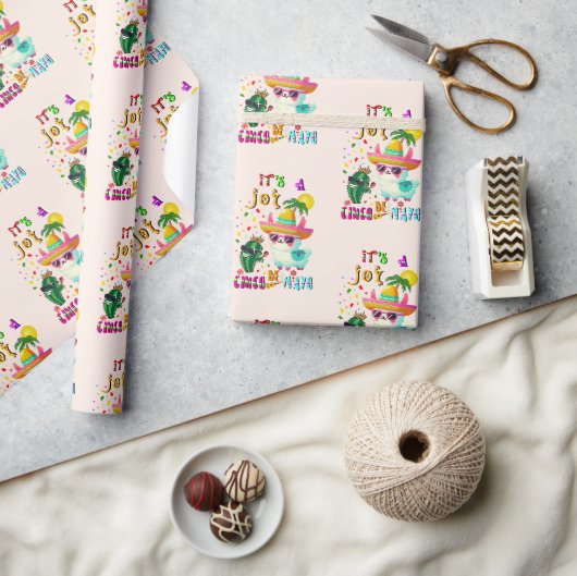 Papier Cadeau C'est une joie Cinco De Mayo (Artisanat)