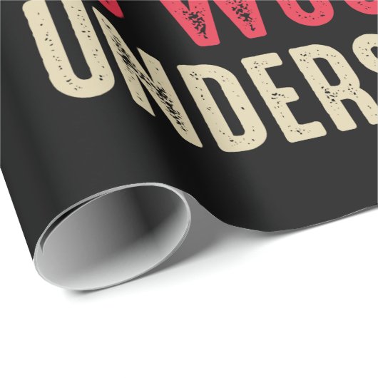 Papier Cadeau C'est une lutte que vous ne comprendriez pas (Coin rond)