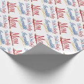 Papier Cadeau C'Est Une Vraiment Incroyable Maman Collection Cad (Coin)