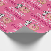 Papier Cadeau Cette fille est maintenant double chiffres 10e ann (Coin)