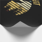 Papier Cadeau Cette Fille Peut Chasser Classique (Coin)