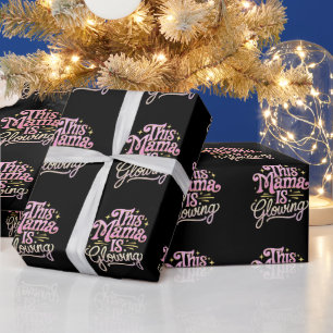 Papier Cadeau Cette Maman Rayonne Maman Fête des Mères