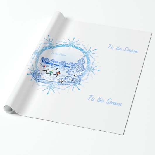 Papier Cadeau Cette saison - (Déroulé)