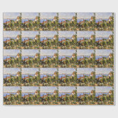 Papier Cadeau Cezanne : Étude du paysage après la nature (Plat)