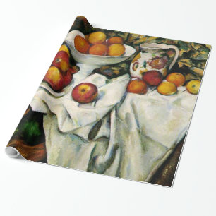 Papier Cadeau Cezanne - Pommes et Oranges