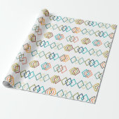 Papier Cadeau Chaînes de diamant (Déroulé)