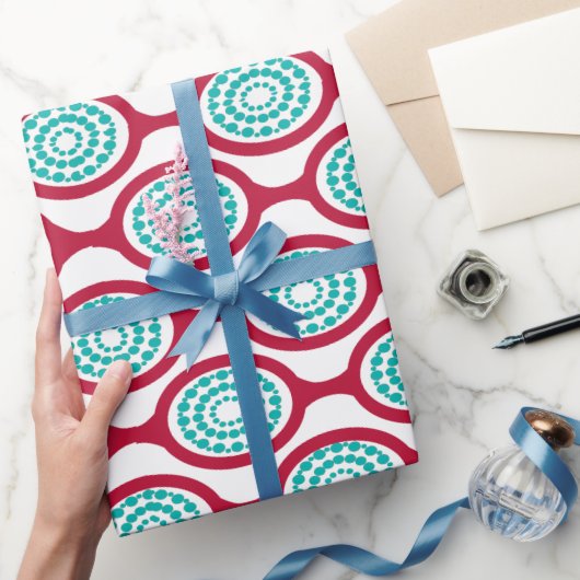 Papier Cadeau Chaînes ovales (Cadeaux)