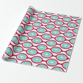 Papier Cadeau Chaînes ovales (Déroulé)