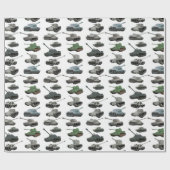 Papier Cadeau Chaînes soviétiques de 2ÈME GUERRE MONDIALE (Plat)