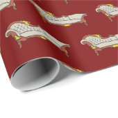 Papier Cadeau Chaise Longue (Coin rond)