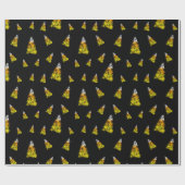 Papier Cadeau Chaleur de tableau noir de maïs (Plat)