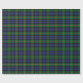 Papier Cadeau Chambre écossaise de tartan de clan de Gordon (Plat)