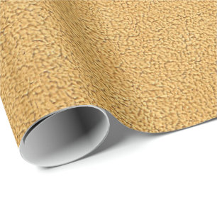 Papier Cadeau Chameau Brown Ultrasuede Look