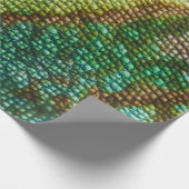 Papier Cadeau Chameleon Modèle de texture de peau (Coin)