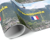 Papier Cadeau Chamonix (Coin rond)
