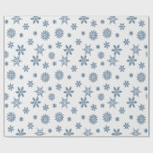 Papier Cadeau Champ De Neige (Plat)
