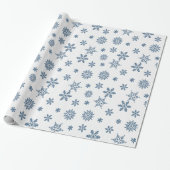Papier Cadeau Champ De Neige (Déroulé)