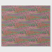 Papier Cadeau Champ De Papier D'Enveloppement De Tulipes (Plat)