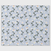 Papier Cadeau Champ de pâquerettes (Plat)