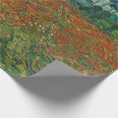 Papier Cadeau Champ de pavot - Vincent van Gogh (Coin)