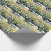 Papier Cadeau Champ de pellicule aquarelle (Coin)