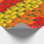 Papier Cadeau Champ de tulipe d'été (Coin)