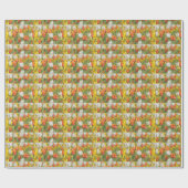 Papier Cadeau Champ de tulipes (Plat)