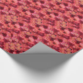 PAPIER CADEAU CHAMP ROSE (Coin)