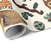 Papier Cadeau Champagne (Coin rond)