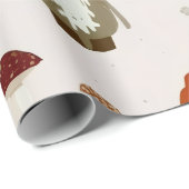 Papier Cadeau Champagne (Coin rond)