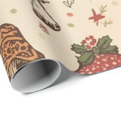 Papier Cadeau Champagne (Coin rond)