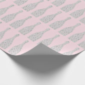 Papier Cadeau Champagne Swarovski Crystals Bouteilles Diamants R (Coin)