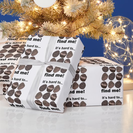 Papier Cadeau Champignon Fungue Truffe C'est Difficile De Me Tro (Vacances)